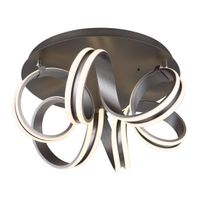 LED Deckenleuchte, CCT, Dimmer, 54 cm Ø