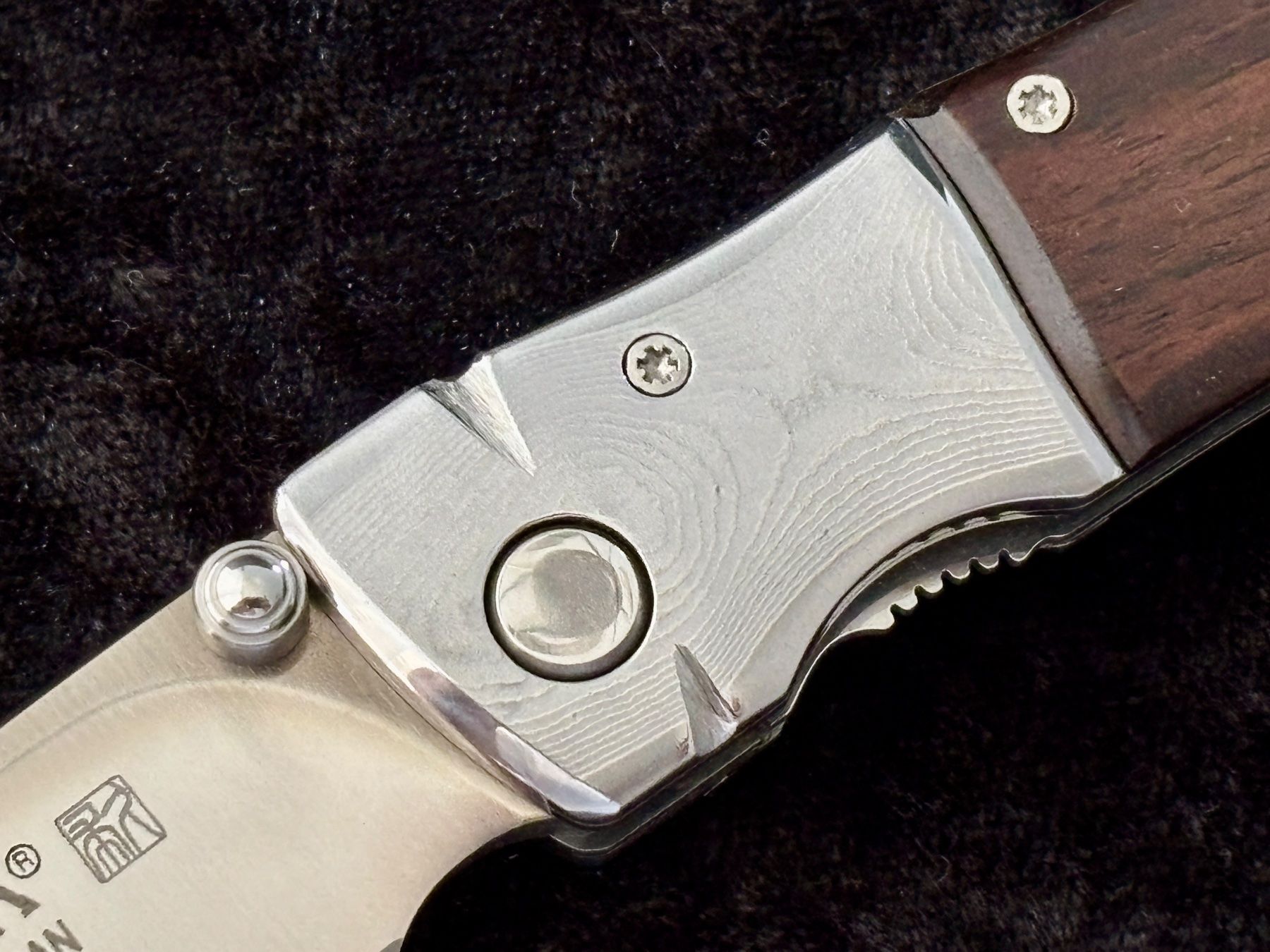 Coltelli tascabile: Mcusta-Messer Bamboo, VG10, Palisander, Damast-Backen – Usato da Frauenkappelen venduto da Doc_Snyder 2