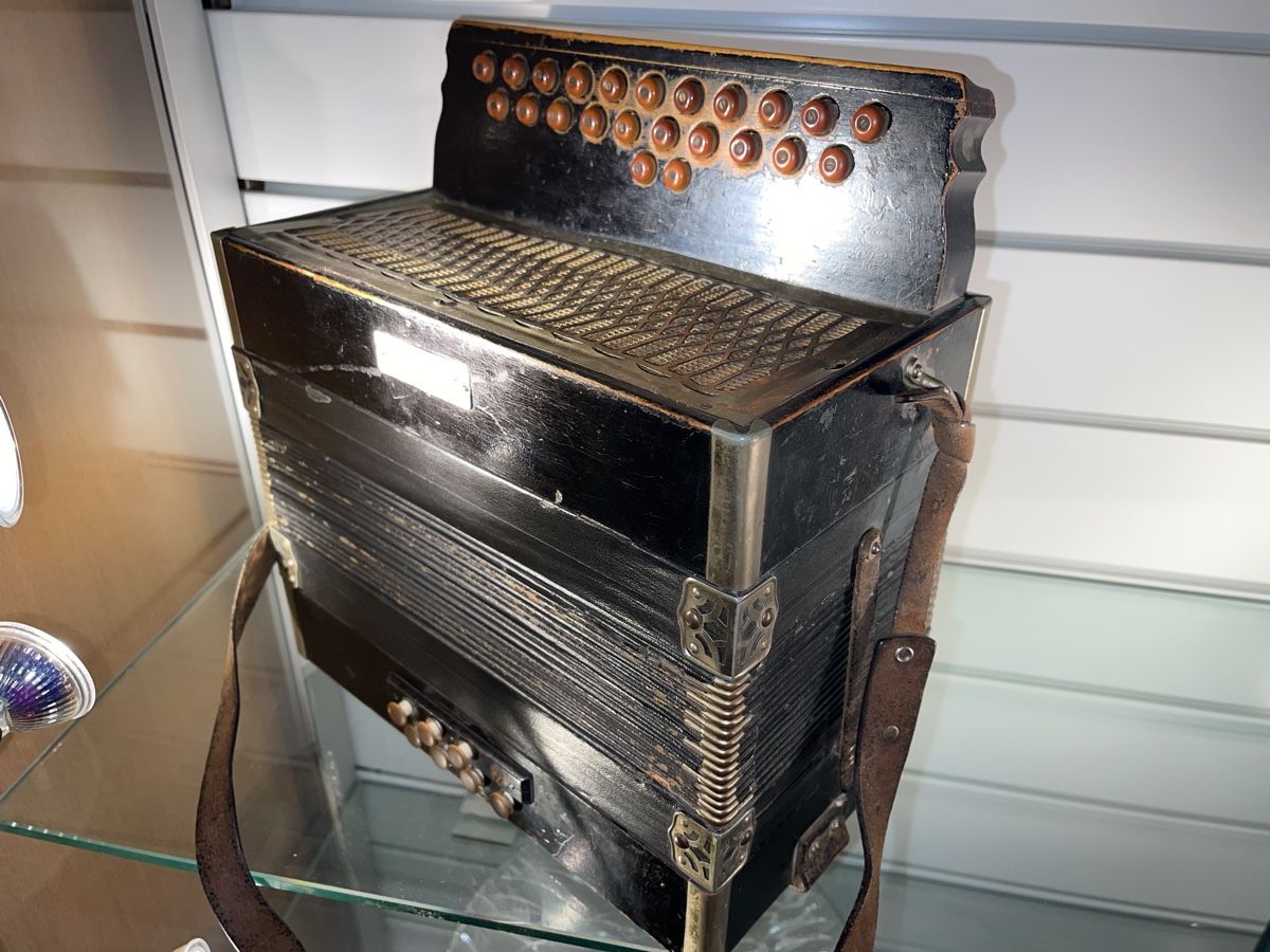 Hohner Musikinstrumente: Handorgel Antik Marke M. HOHNER Made in Germany – Gebraucht aus Siebnen von speedy63 3