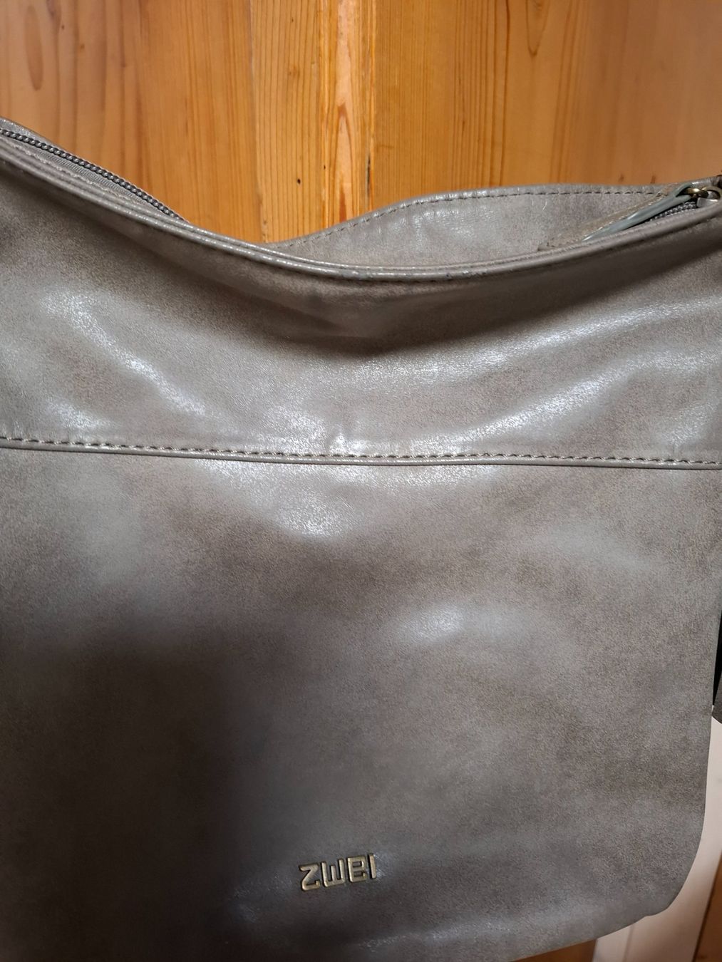 Zwei Borse da donna: ZWEI Leder-Handtasche in Taupe – Usato da Selzach venduto da Sennemeitschi11 1