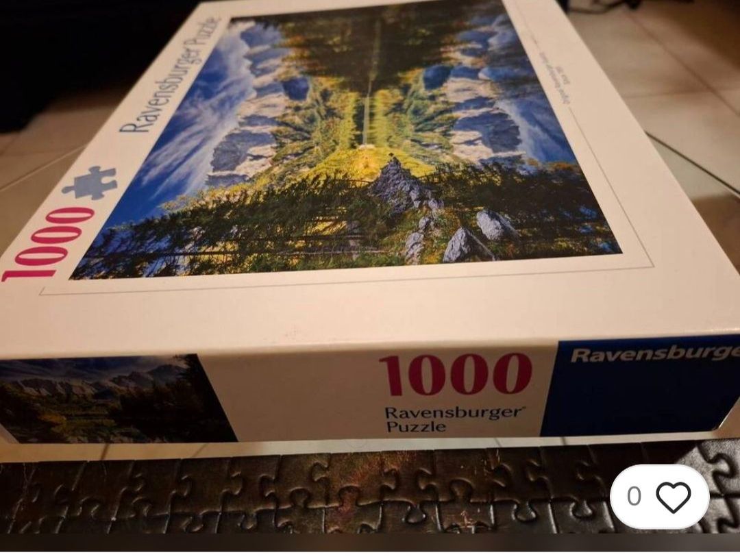 Ravensburger Puzzles: 1000 Teile Ravensburger Puzzle  Bergpanorama – Gebraucht aus Nürensdorf von DANG3REUX 3