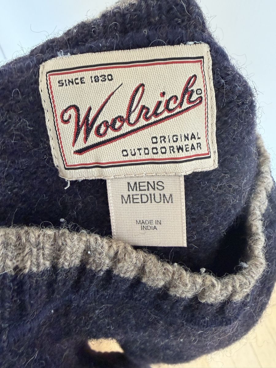 Woolrich Pullover & Sweatshirts: Vintage Woolrich Wollpullover Grösse S – Gebraucht aus Bern von nik_2kbk 1