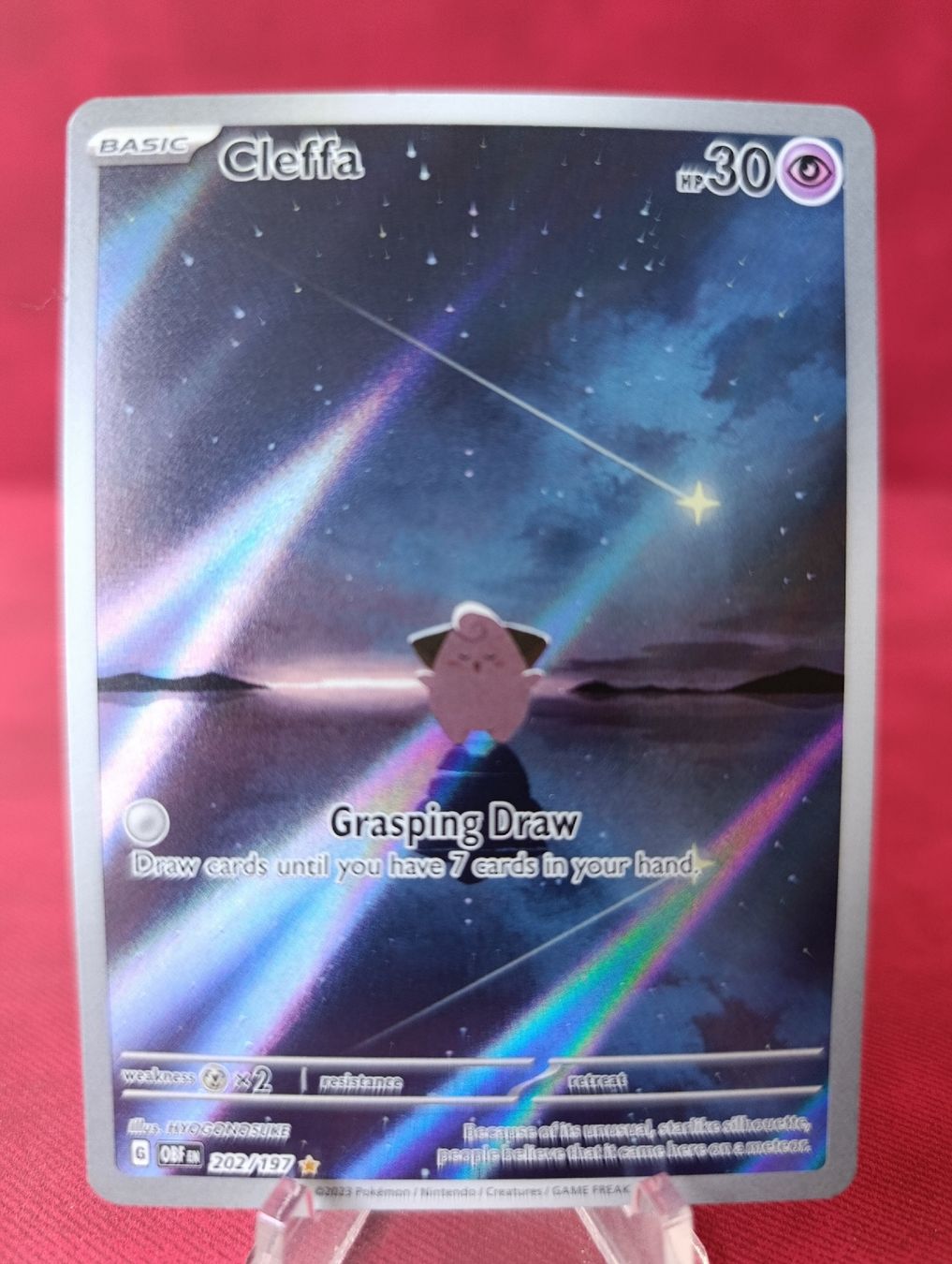Pokémon Cartes à collectionner: Carte Pokémon Cleffa 202/197 – D'occasion à Yverdon-les-Bains par cashkiller 1