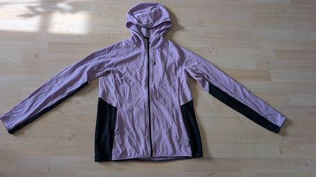 Mons Royale Womens Approach Merino Gridlock HoodLarge