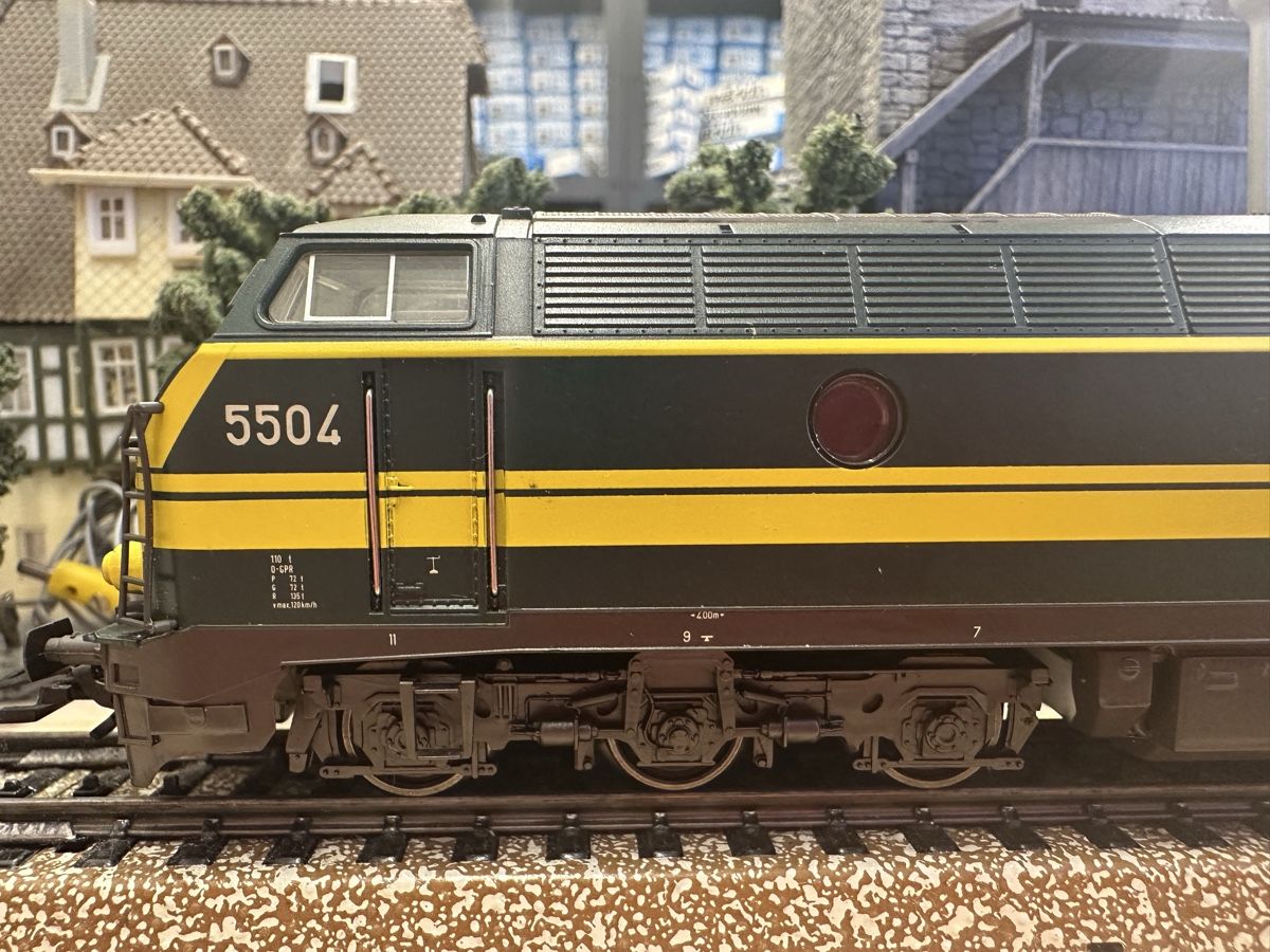 Märklin Modellini di ferrovie: Märklin 3467 SNCB BR Série 55 digital – Usato da Lupsingen venduto da New-Haven 1