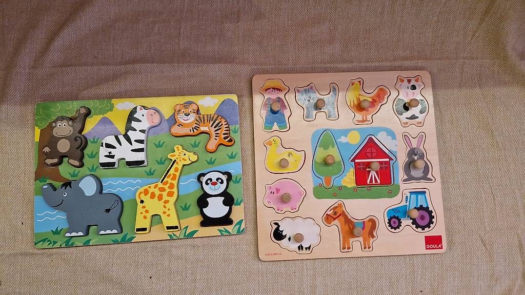 Puzzle: 2 Holz-Puzzle – Usato da Wolfhausen venduto da Santiago2017 1