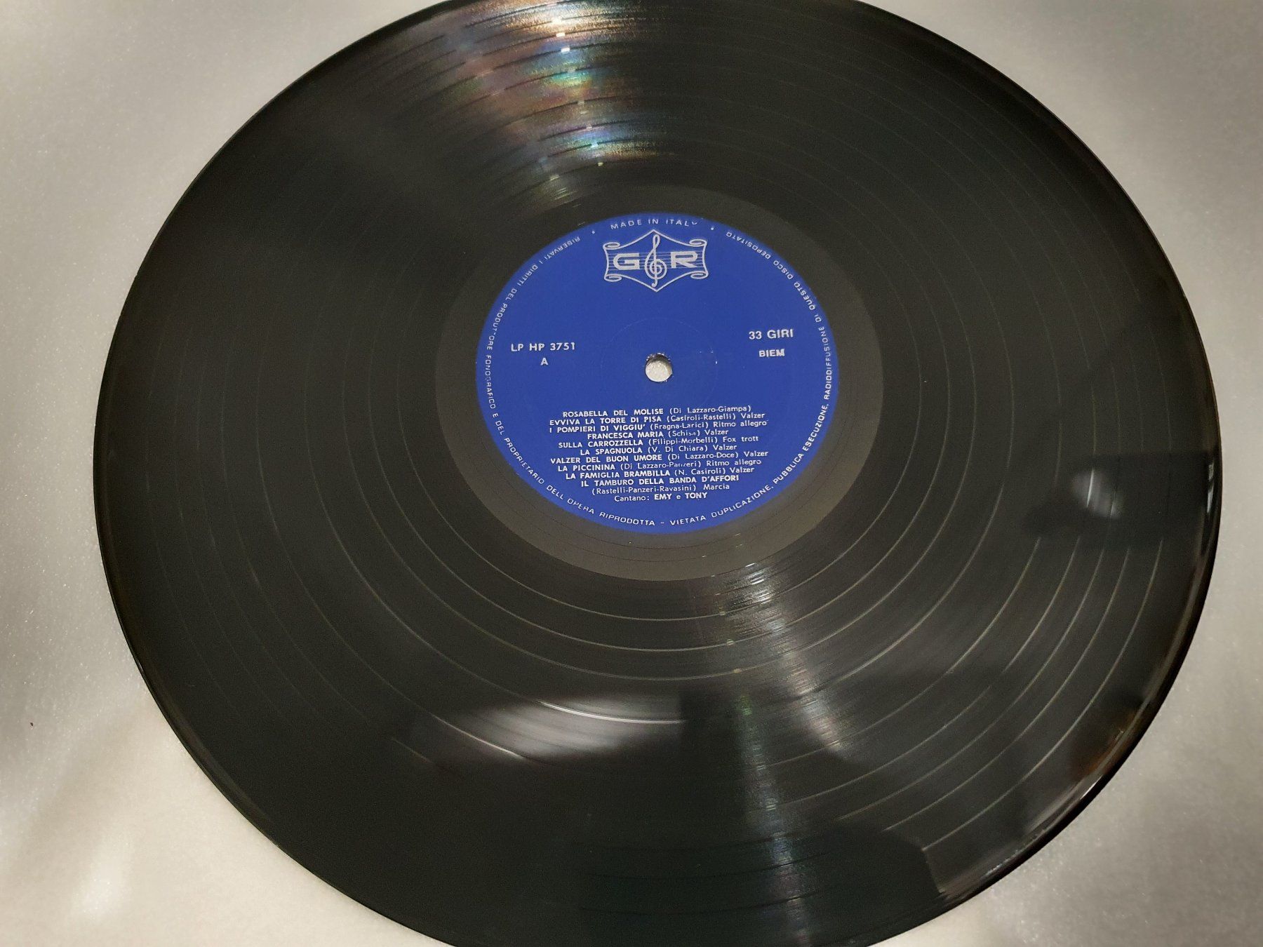 Schallplatten: Emy E Tony – I Pompieri Di Viggiu – Gebraucht aus Uster von Vinyl-Leidenschaft 2