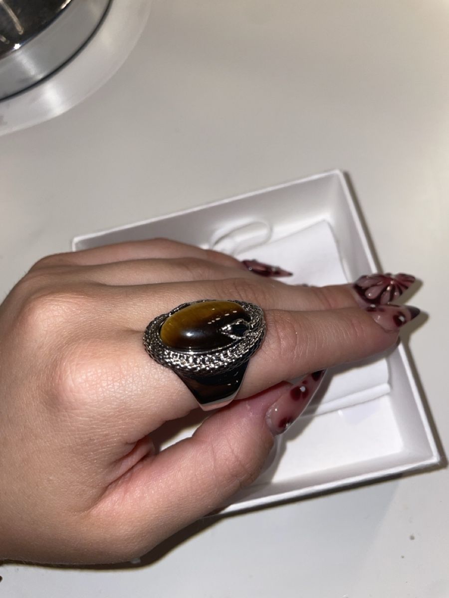 Ringe: Silberring mit Tigerauge-Stein – Neu und originalverpackt aus Zürich von kat_x8wt 4