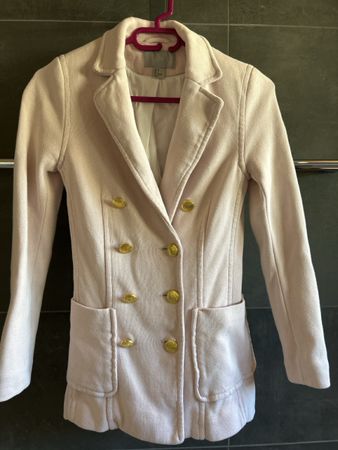 H&M Blazer hellrosa Goldknöpfe Grösse 34 