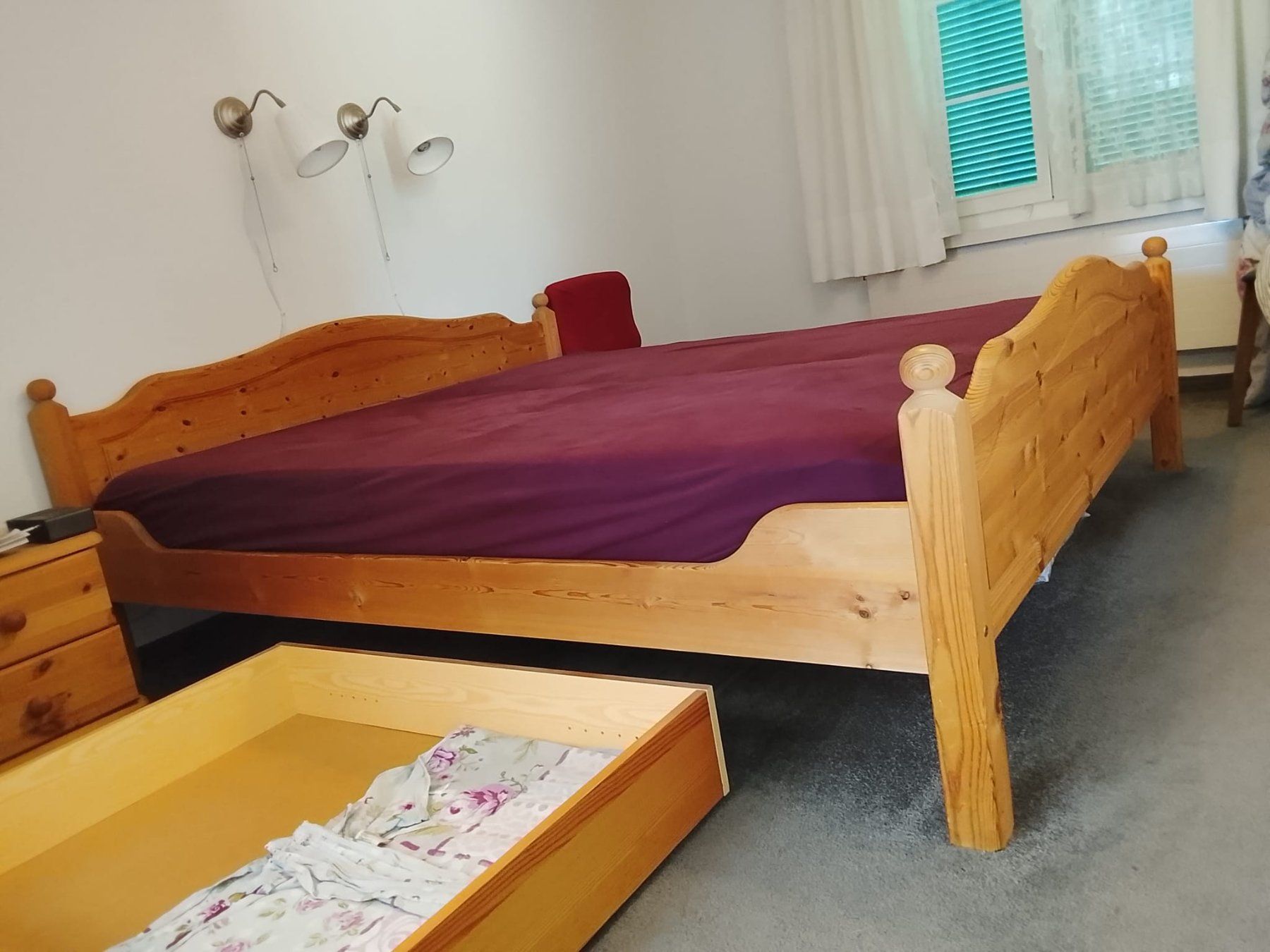 Betten: Bett gebraucht 180cm – Gebraucht aus Tägerschen von robin-stva