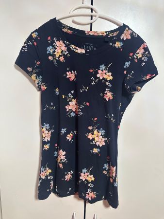 Damen T-Shirt CLOCKHOUSE BASICS Grösse S floral