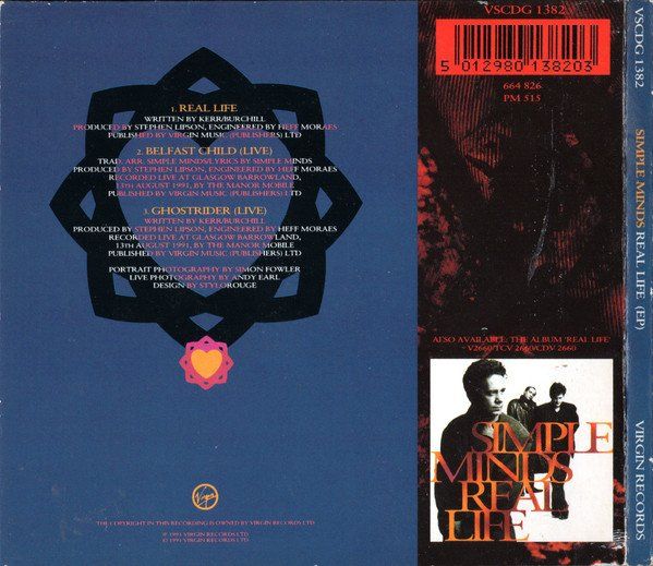CD: Simple Minds: Let there be love / Real Life 2CDM – Nuovo e nell'imballaggio originale da Steinhausen venduto da Vilivinili 5