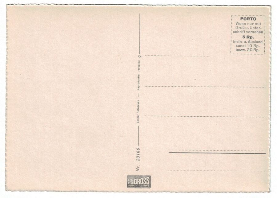Cartoline postali: Buchserberg, Stausee, Alvier, um 1940-45 – Usato da Frauenfeld venduto da POML 1