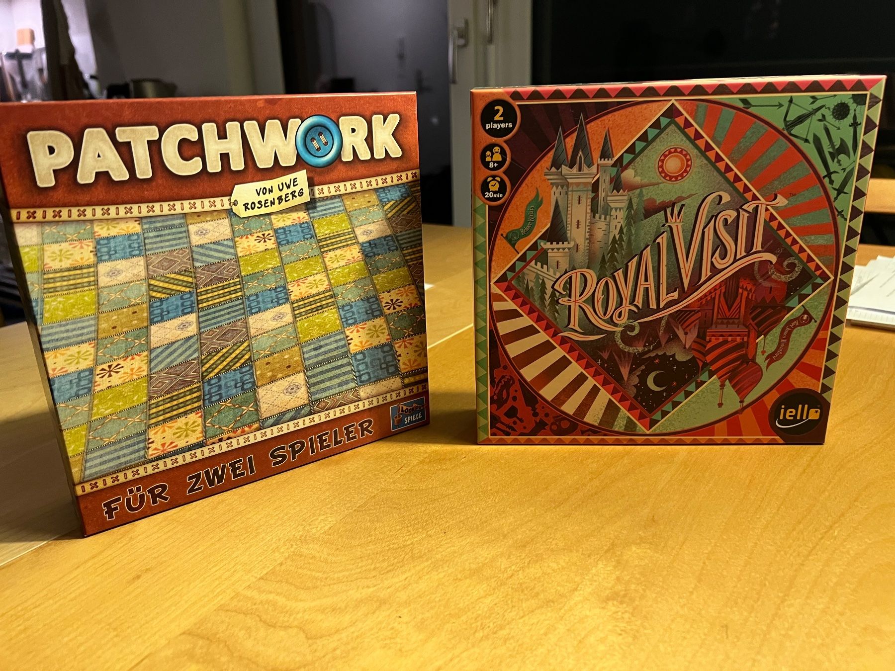 Giochi: Two 2 player games: Patchwork and Royal Visit – Usato da Bern venduto da feder17