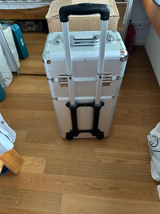 Merox Technics Alu Koffer mit Trolly | Kaufen auf Ricardo
