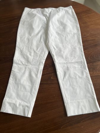 Raffaello Rossi Sommerhose 6/8- Weiss, Gr. 42- Neuwertig!