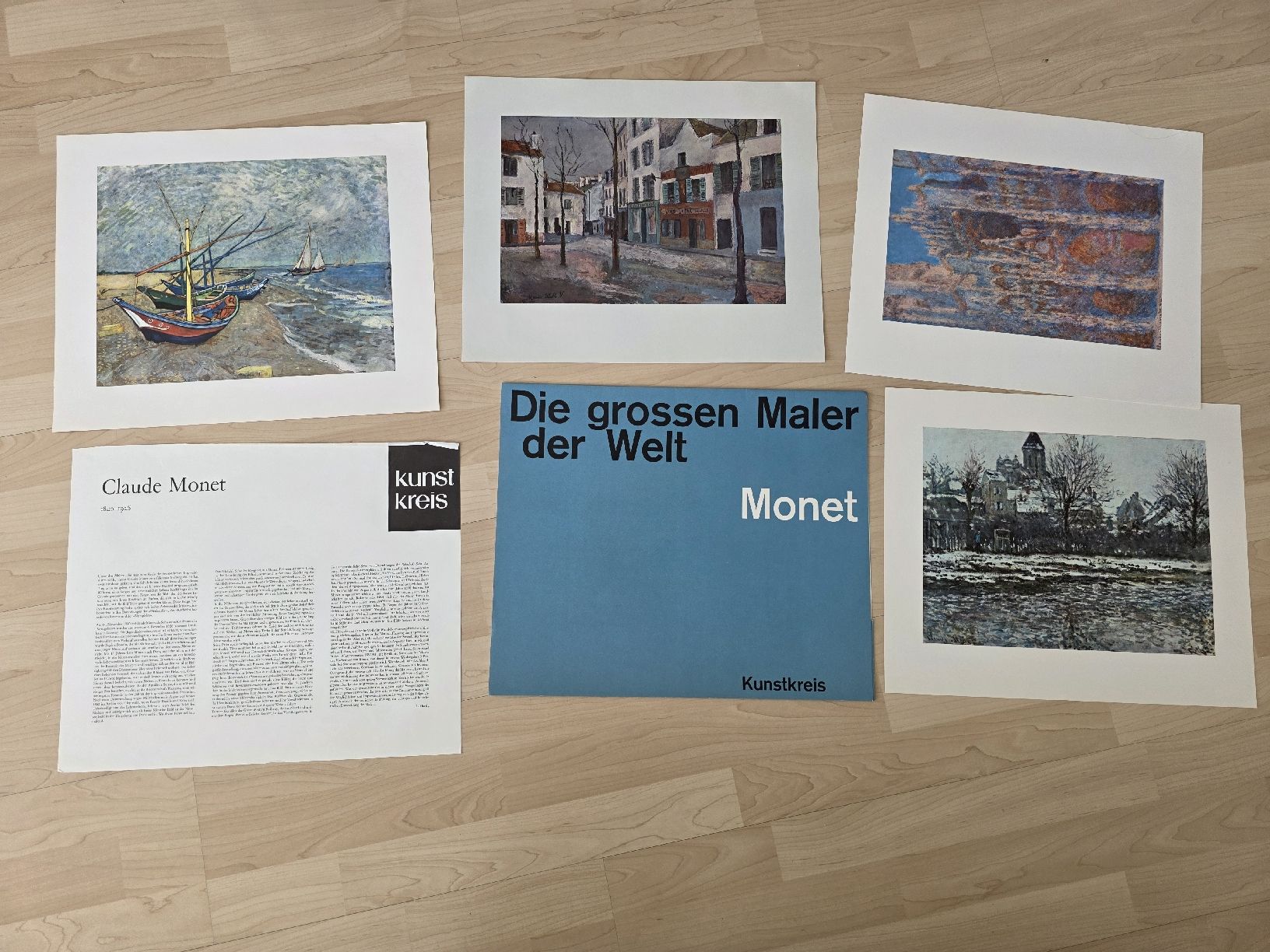 Foto & Immagini: 4 Monet Kunstdrucke, Sammlung "Die grossen Maler der Welt" – Nuovo (secondo la descrizione) da Suhr venduto da andreas_2008