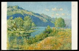Am  Langensee   1921  Pro Juventute - Karte