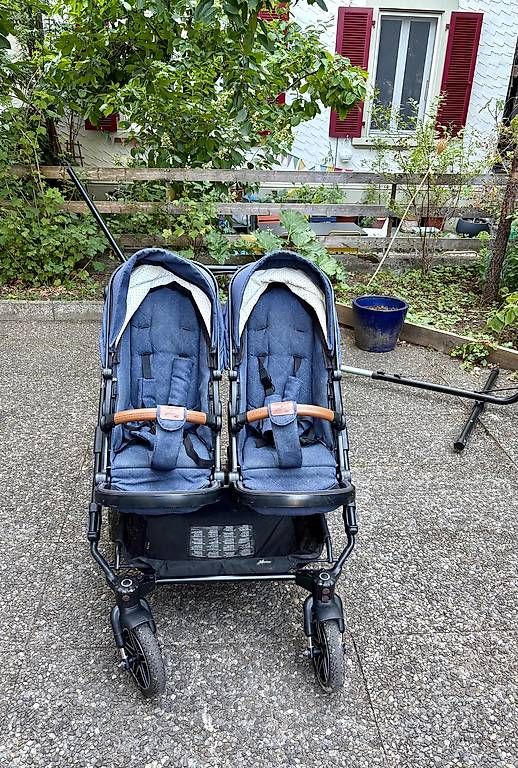 Hartan Carrozzine: Hartan Select Two Zwillingskinderwagen – Usato da Bern venduto da Kopit 1