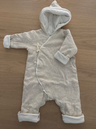 Baby Anzug mit Kapuze Petit Bateau Grösse 74 neuwertig