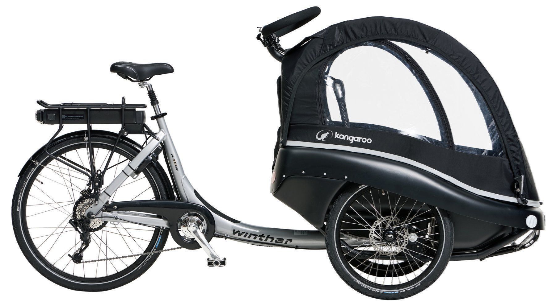 Winther Biciclette: NEU Winther E-Kangaroo Luxe "LUPO Edition" 25 km/h – Nuovo e nell'imballaggio originale da Winterthur venduto da LUPO-Bikes 1
