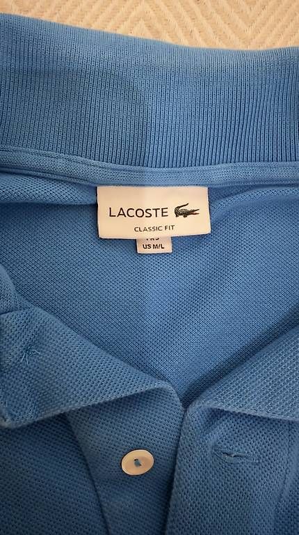 Polo-Shirts: Lacoste, Polo Shirt hellblau – Gebraucht aus Brunnen von sea_c7bm 2