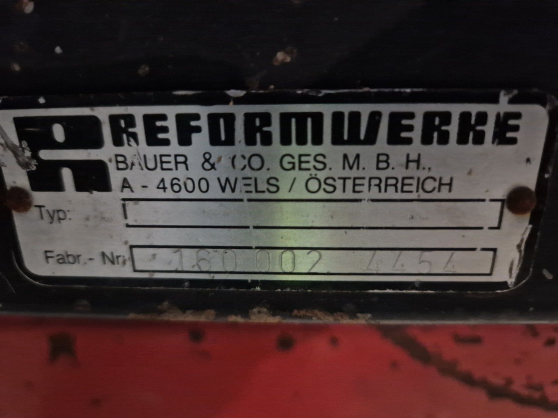 Reform Alle Maschinen: Bandheuer – Gebraucht aus Bowil von Baebae3 2
