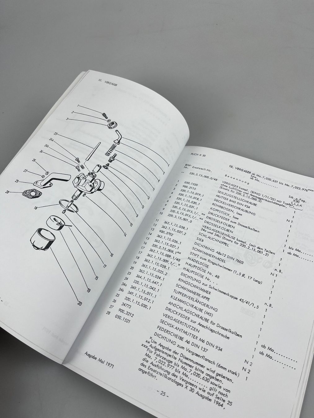 Puch Ciclomotori: Ersatzteilkatalog Puch Velux X30 – Nuovo (secondo la descrizione) da Hallau venduto da mofaplus 5