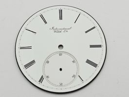 IWC Taschenuhr Zifferblatt Jones Kaliber