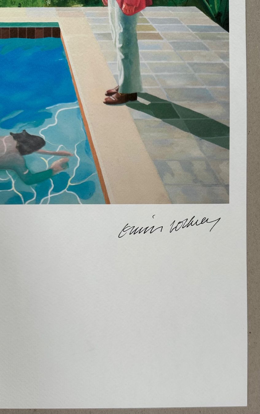 Poster & Bilder: David Hockney: Pool with two figures XXX/200 – Neu (gemäss Beschreibung) aus Meilen von Smgdesign 2