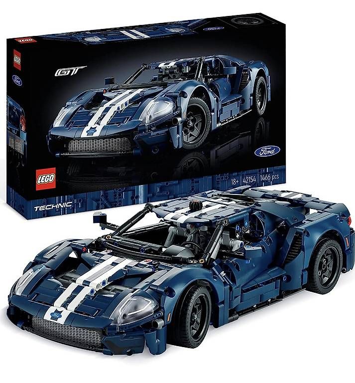 Lego Kit di costruzioni: LEGO 42154 Technic Ford GT 2022 Auto-Modellbausatz – Nuovo e nell'imballaggio originale da Zürich venduto da veram1981