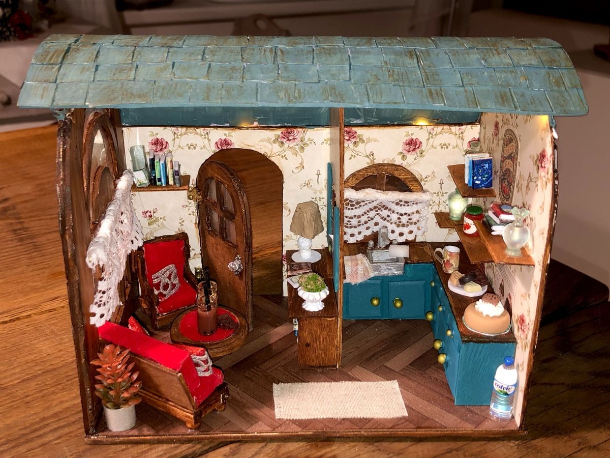 Tutte le decorazioni: Miniatur Häuschen – Nuovo (secondo la descrizione) da Oberwil BL venduto da scorpio70 8