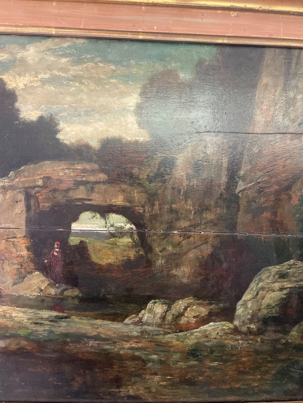 Dipinti: Originalgemälde Arnold Böcklin oder Umfeld unsigniert – Usato da Hölstein venduto da kolumbus1964 3