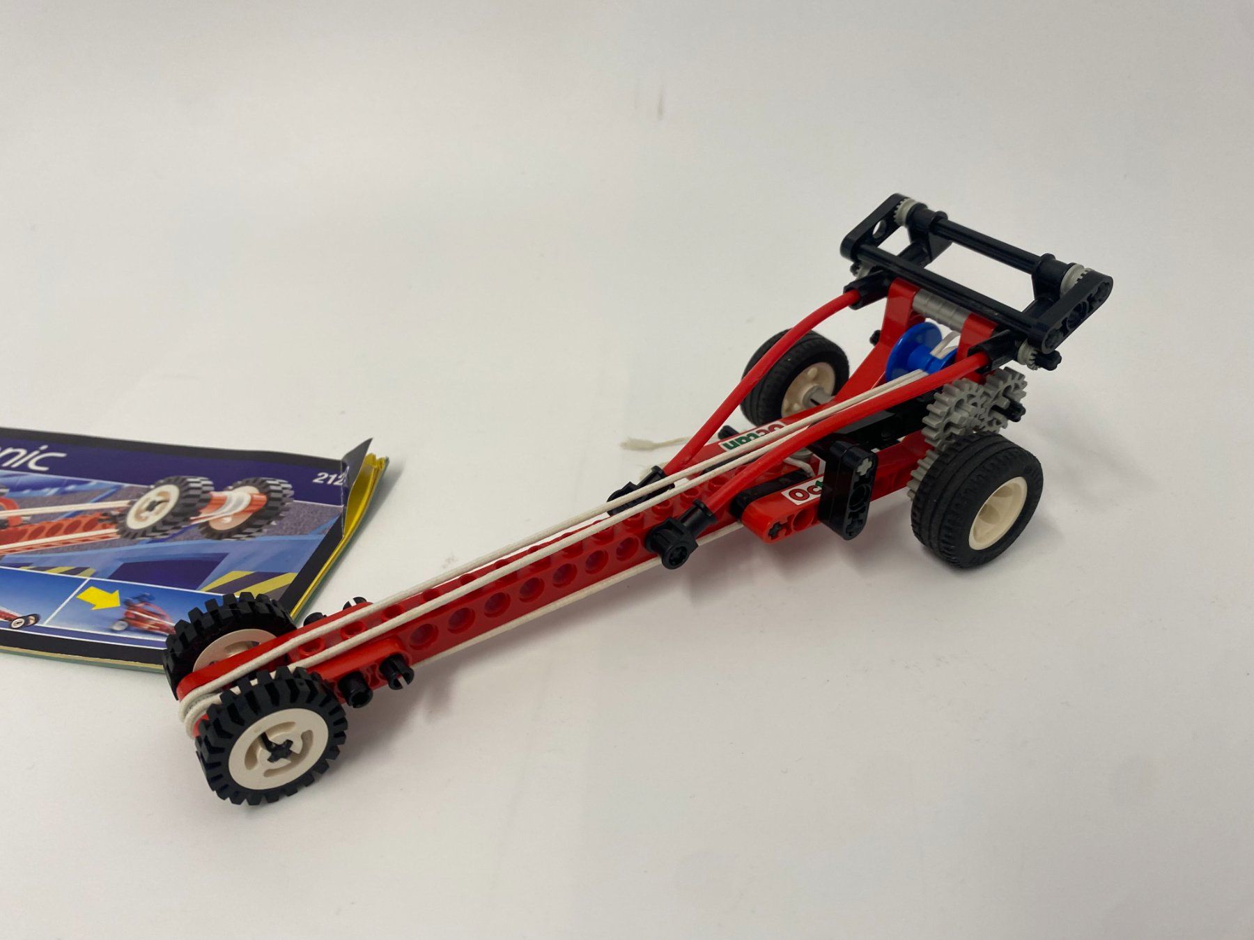 Lego Kit di costruzioni: LEGO Technic 2129 Dragster mit Original-Anleitung – Usato da Dübendorf venduto da Limmatwerk 1