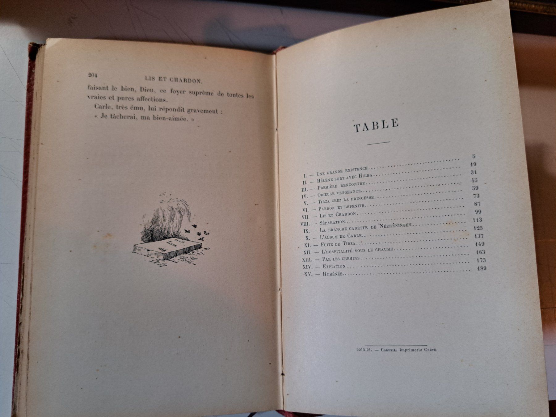 Bücher: Livre ancien 1891 : Lis et Chardon – Gebraucht aus Pailly von jme99 7