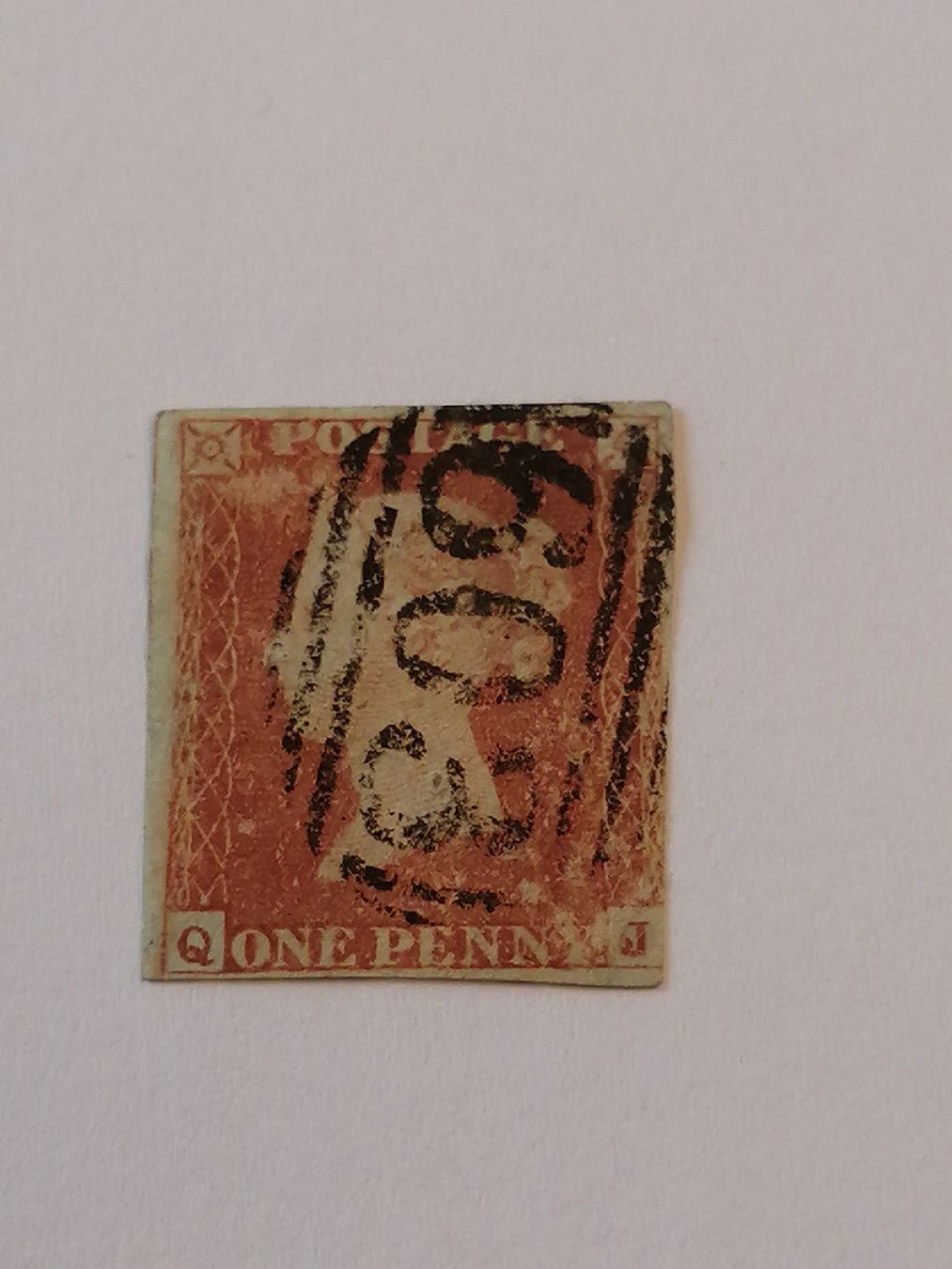 Tutti i francobolli: One Penny Red 1845 – Usato da Happerswil venduto da tschergi