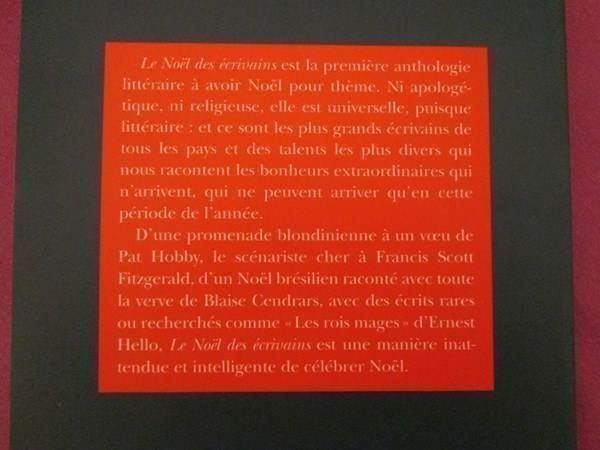 Bücher: Le Noël des écrivains – Gebraucht aus Neuchâtel von Dualseele 5