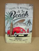 Blechschild VW Bus / Bulli ca 20 x 30 cm