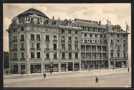 Basel, Grand Hotel de L'Univers von der 