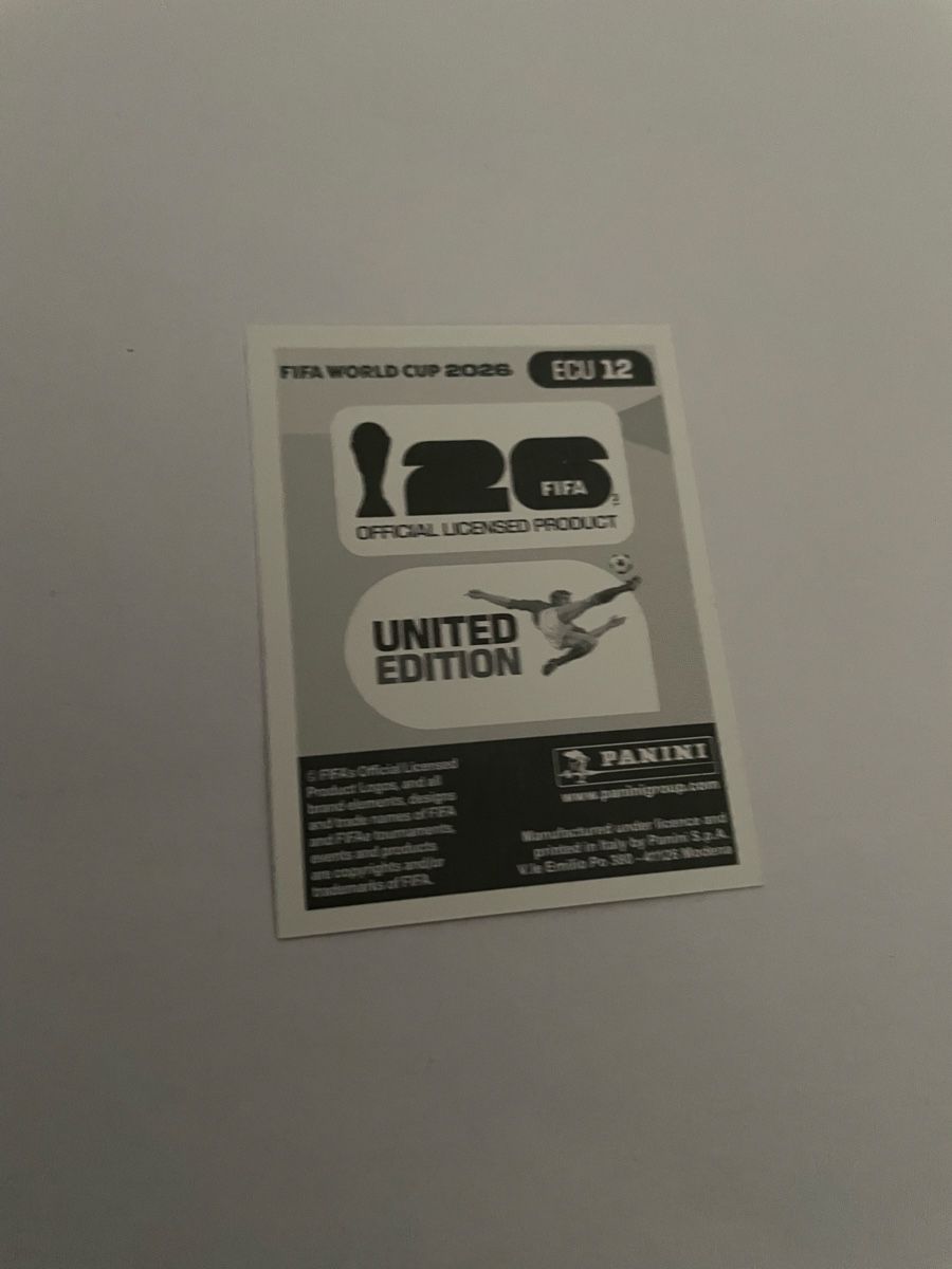 Panini Carte collezionabili: FIFA WM 2026 Pedro Vite ECU 12 – Nuovo (secondo la descrizione) da Winterthur venduto da Cobraforce 1