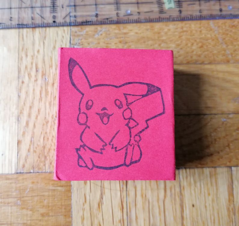 Stempel Pikachu gross Pokemon | Kaufen auf Ricardo