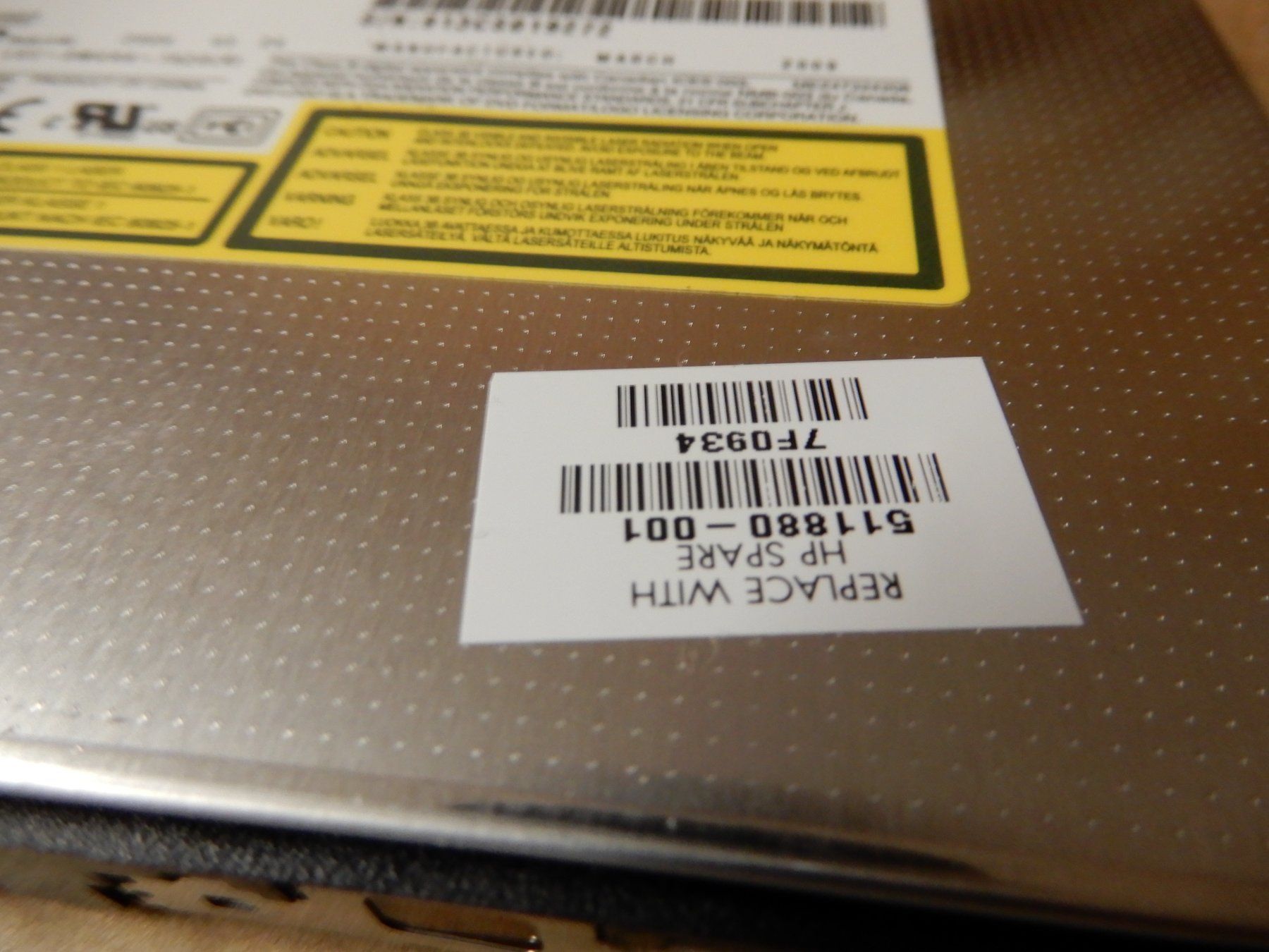 Lettore multimediale & Streamer: HP Super Multi DVD Rewriter GSA-T50L – Usato da Worben venduto da MaKo3252 3