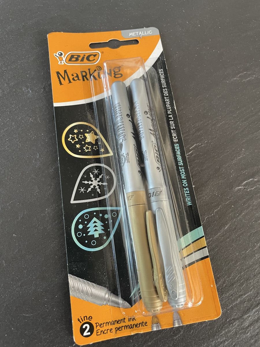 Penna & Evidenziatori: Diverse Stifte, viel Metallic – Nuovo (secondo la descrizione) da Andelfingen venduto da Blumenwiese123 3