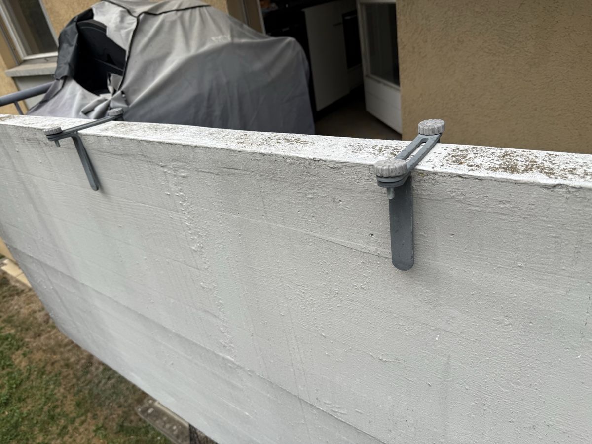 Tavoli: Balkontisch klappbar Metall anthrazit – Usato da Winterthur venduto da SvenSascha 3