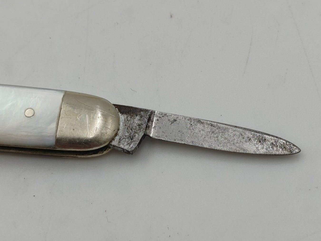 Coltelli tascabile: Vintage Sackmesser mit Perlmut, Taschenmesser – Usato da Luzern venduto da Lager6640 3