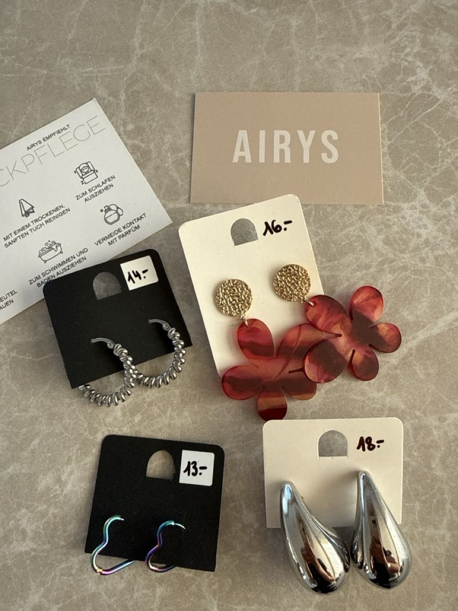 Boucles d'oreille: Ohrringe Set AIRYS  – Neuf avec emballage d'origine à Adlikon b.Regensdf par Sikkkkkki