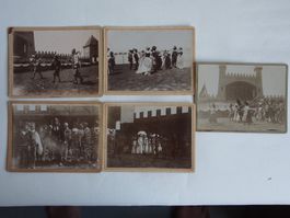 5x Photographie Jubiläum 700Jahre Stadt Bern Festspiele 1891