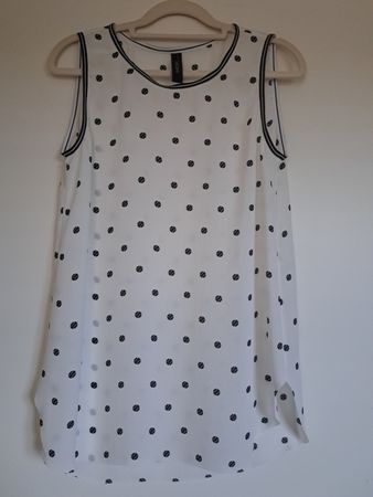 Marc Cain Bluse Sommer Top leicht und luftig, Gr. 36-38