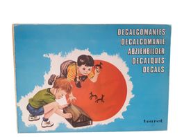Abziehbilder Kinderspiele 1960er