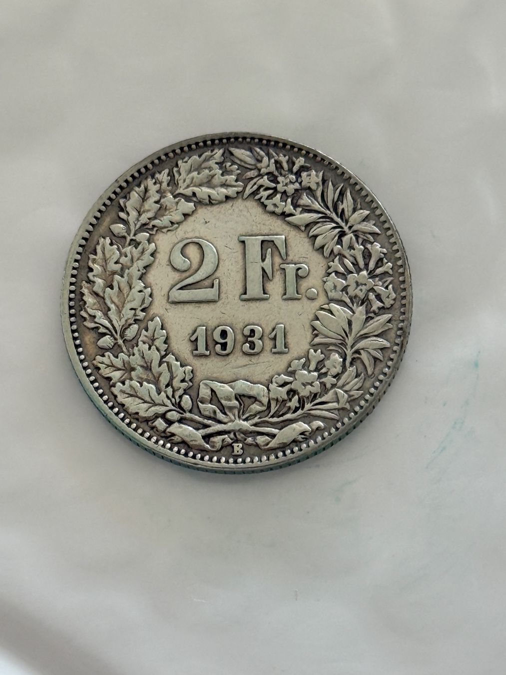 Tutti le monete: 2 Franken 1931  Silber, Rar – Usato da Wallisellen venduto da SWISS_SILVER1 1